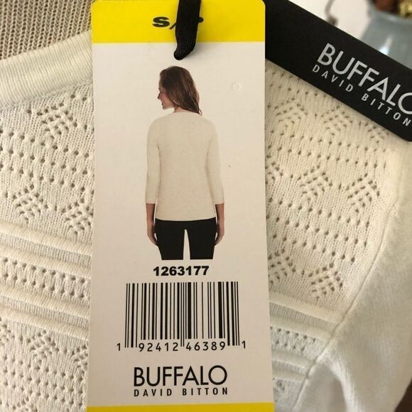 NWT Buffalo David Bitton Women’s 3/4 Sleeve Too - Picture 5 of 6